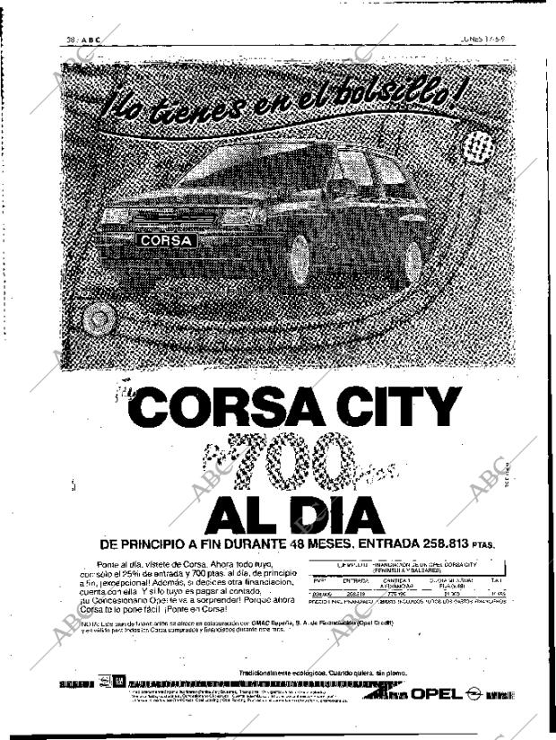 ABC MADRID 17-06-1991 página 38