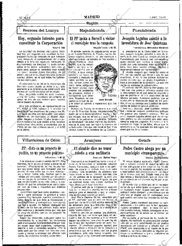 ABC MADRID 17-06-1991 página 52