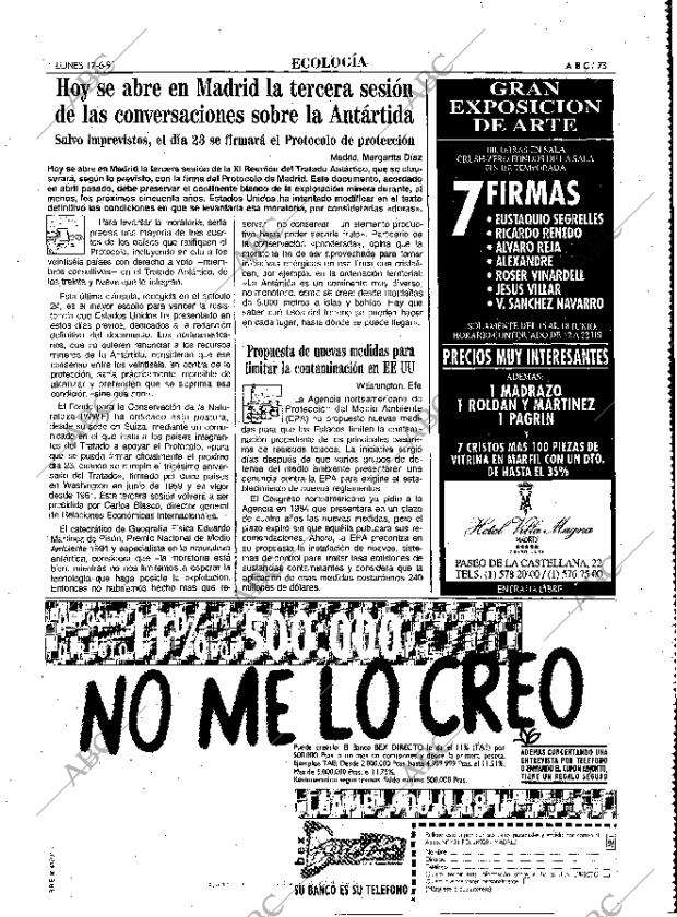 ABC MADRID 17-06-1991 página 73