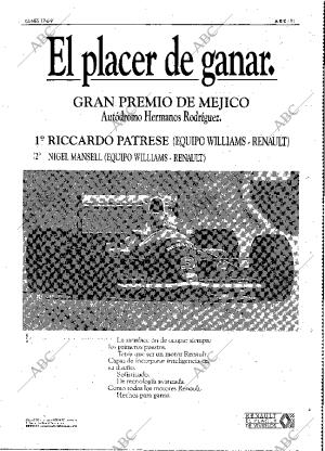 ABC MADRID 17-06-1991 página 91