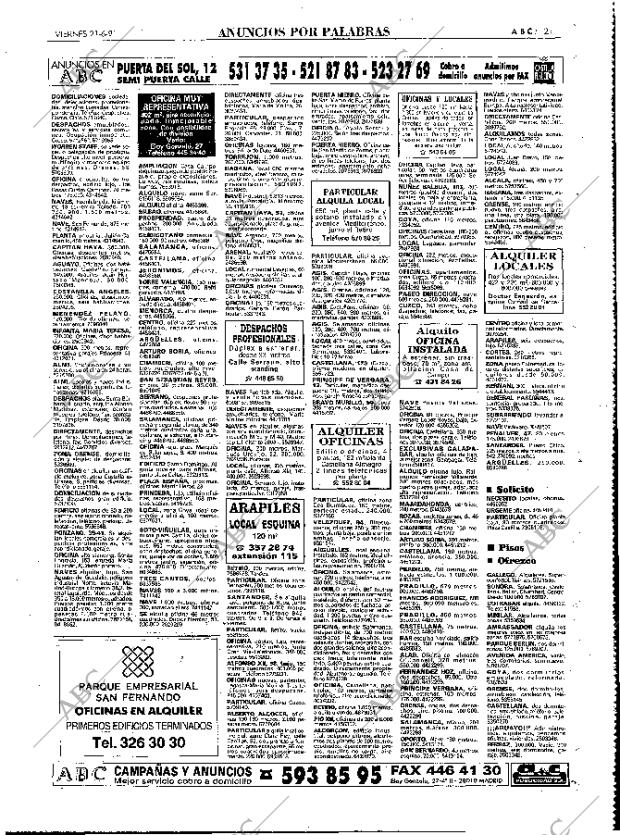 ABC MADRID 21-06-1991 página 121