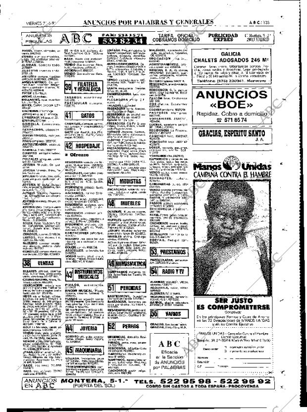 ABC MADRID 21-06-1991 página 133