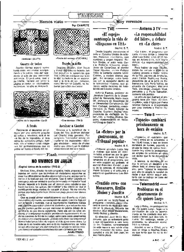 ABC MADRID 21-06-1991 página 141