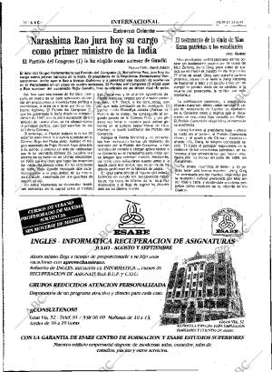 ABC MADRID 21-06-1991 página 38