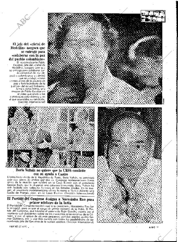 ABC MADRID 21-06-1991 página 7