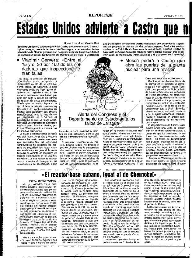 ABC MADRID 21-06-1991 página 72