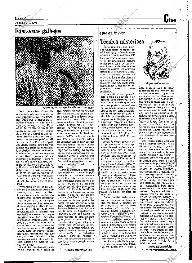 ABC MADRID 21-06-1991 página 95