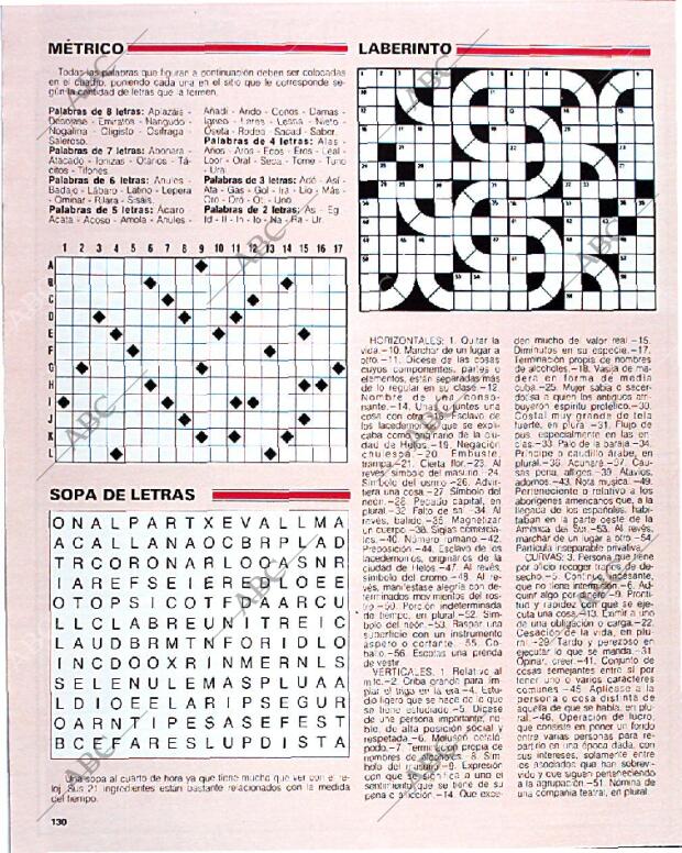 BLANCO Y NEGRO MADRID 23-06-1991 página 130
