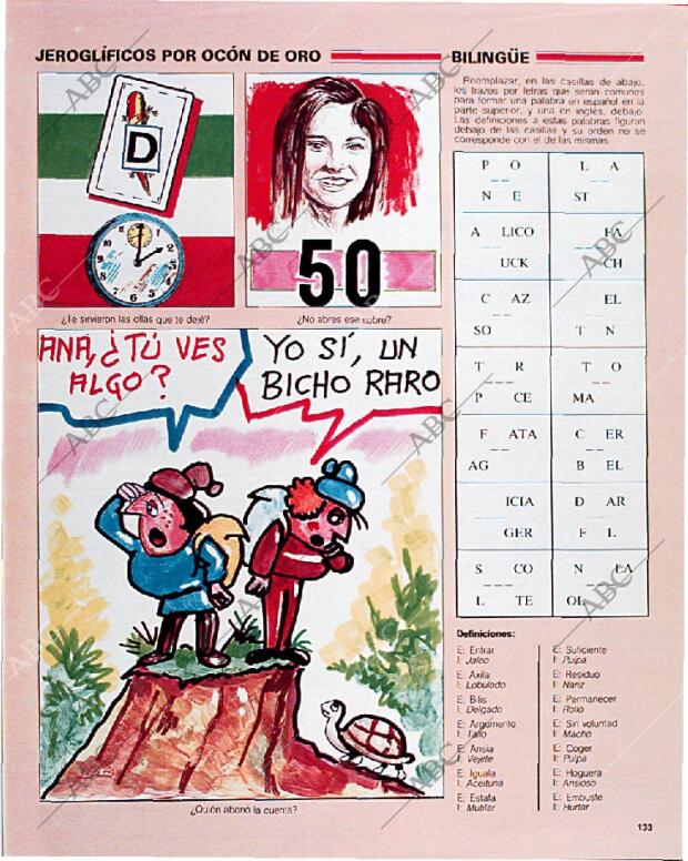 BLANCO Y NEGRO MADRID 23-06-1991 página 133