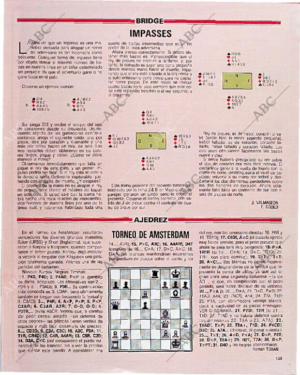 BLANCO Y NEGRO MADRID 23-06-1991 página 135