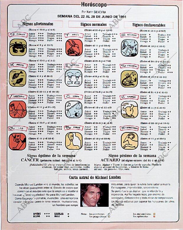 BLANCO Y NEGRO MADRID 23-06-1991 página 136