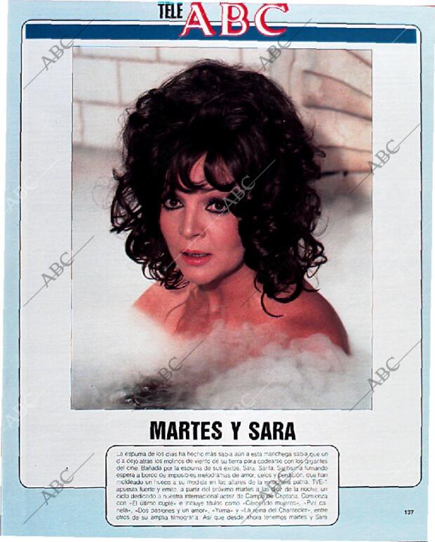 BLANCO Y NEGRO MADRID 23-06-1991 página 137