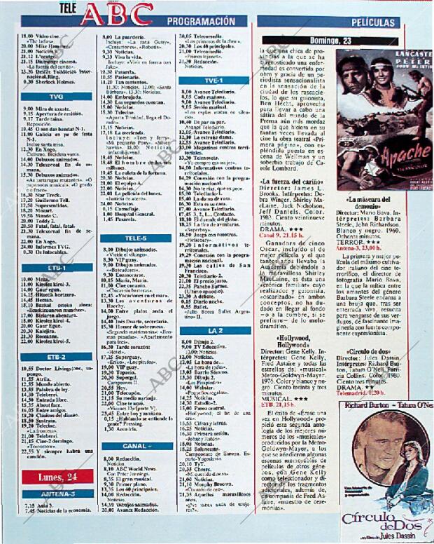 BLANCO Y NEGRO MADRID 23-06-1991 página 139