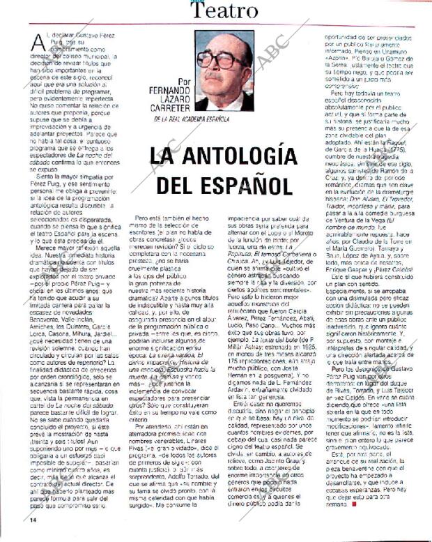 BLANCO Y NEGRO MADRID 23-06-1991 página 14