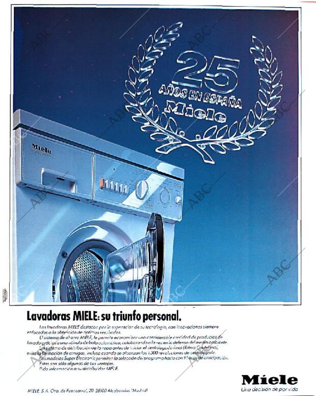 BLANCO Y NEGRO MADRID 23-06-1991 página 155