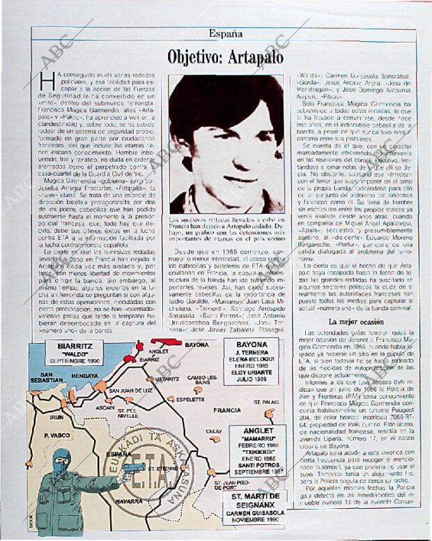 BLANCO Y NEGRO MADRID 23-06-1991 página 20