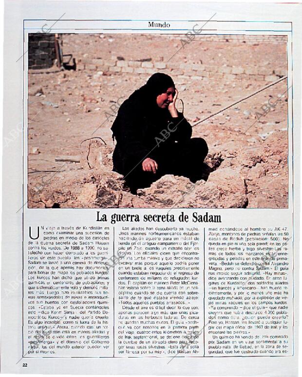 BLANCO Y NEGRO MADRID 23-06-1991 página 22