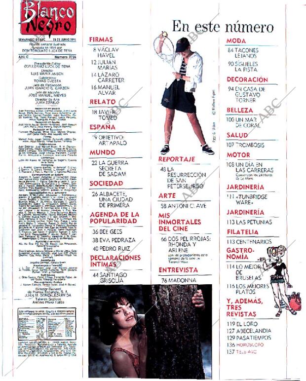 BLANCO Y NEGRO MADRID 23-06-1991 página 3