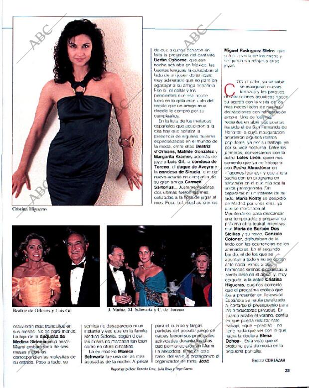 BLANCO Y NEGRO MADRID 23-06-1991 página 35