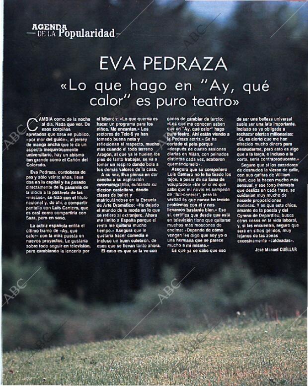 BLANCO Y NEGRO MADRID 23-06-1991 página 38