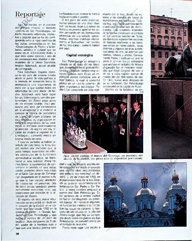 BLANCO Y NEGRO MADRID 23-06-1991 página 50