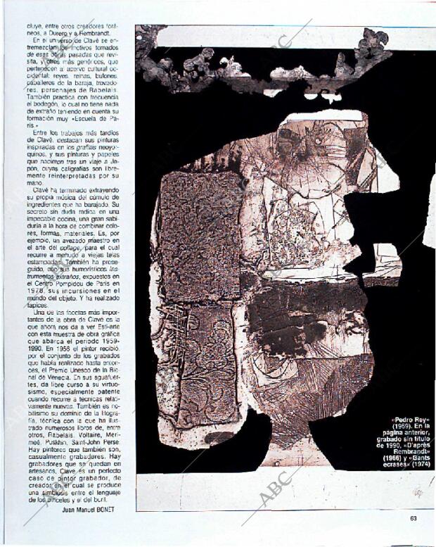 BLANCO Y NEGRO MADRID 23-06-1991 página 63