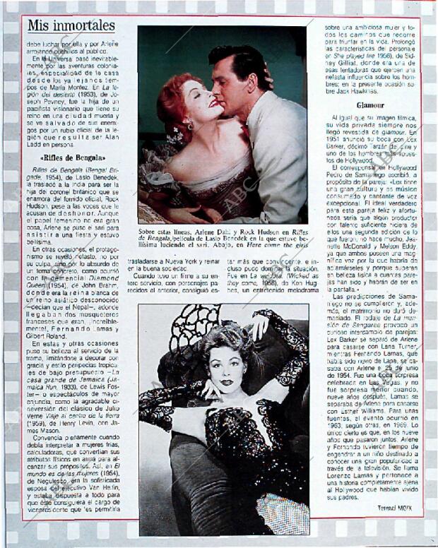 BLANCO Y NEGRO MADRID 23-06-1991 página 72