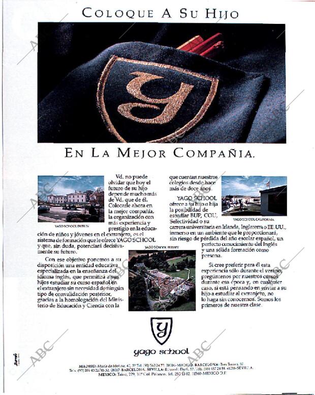 BLANCO Y NEGRO MADRID 23-06-1991 página 73