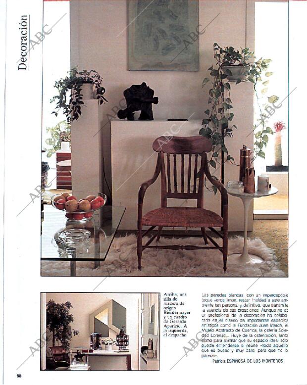 BLANCO Y NEGRO MADRID 23-06-1991 página 98