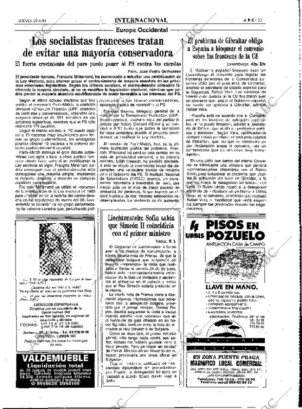 ABC MADRID 27-06-1991 página 35