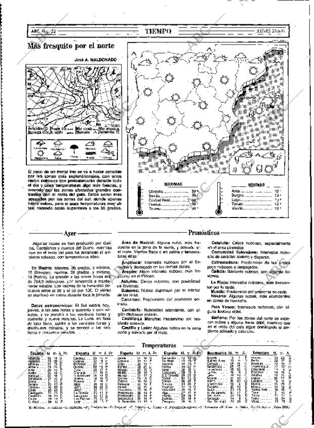 ABC MADRID 27-06-1991 página 52