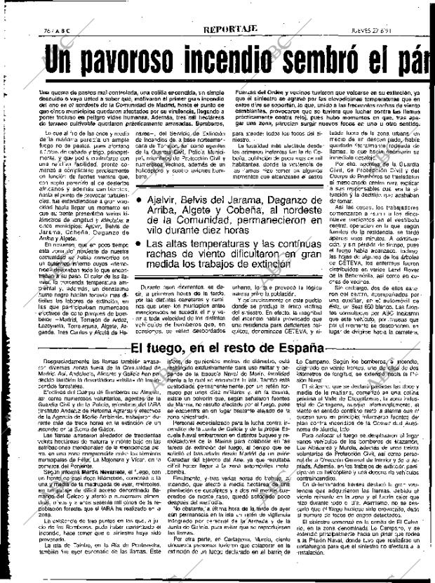 ABC MADRID 27-06-1991 página 76