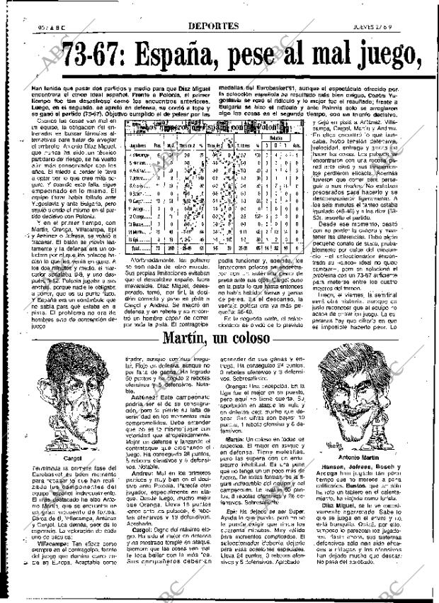 ABC MADRID 27-06-1991 página 90