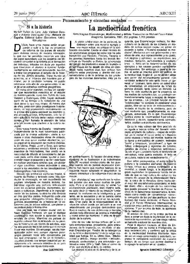 ABC MADRID 29-06-1991 página 69