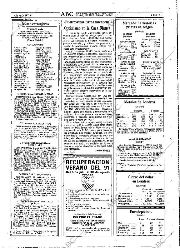 ABC MADRID 29-06-1991 página 81
