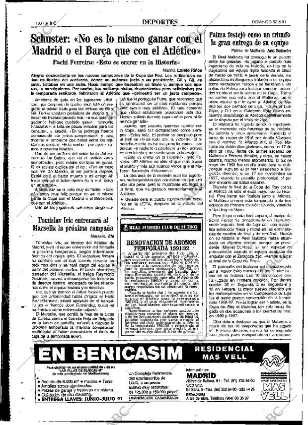 ABC MADRID 30-06-1991 página 110