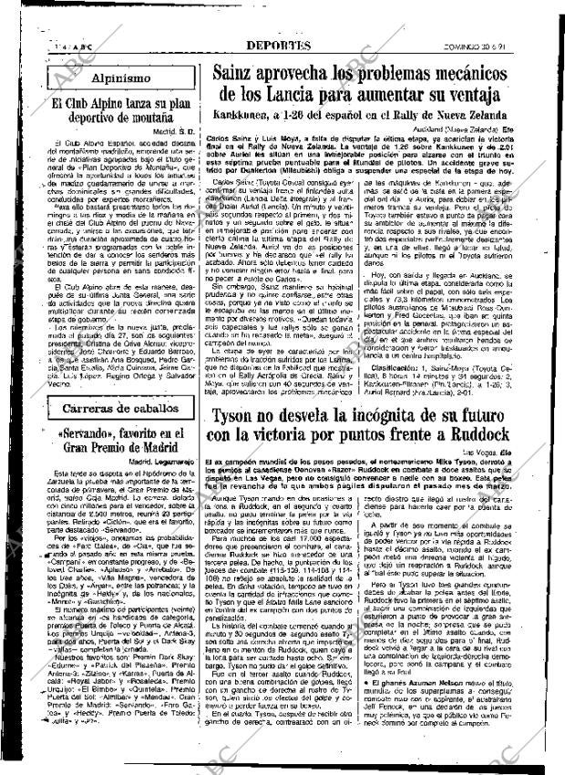 ABC MADRID 30-06-1991 página 114