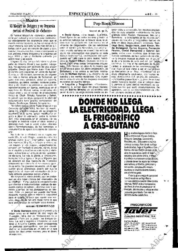 ABC MADRID 30-06-1991 página 119