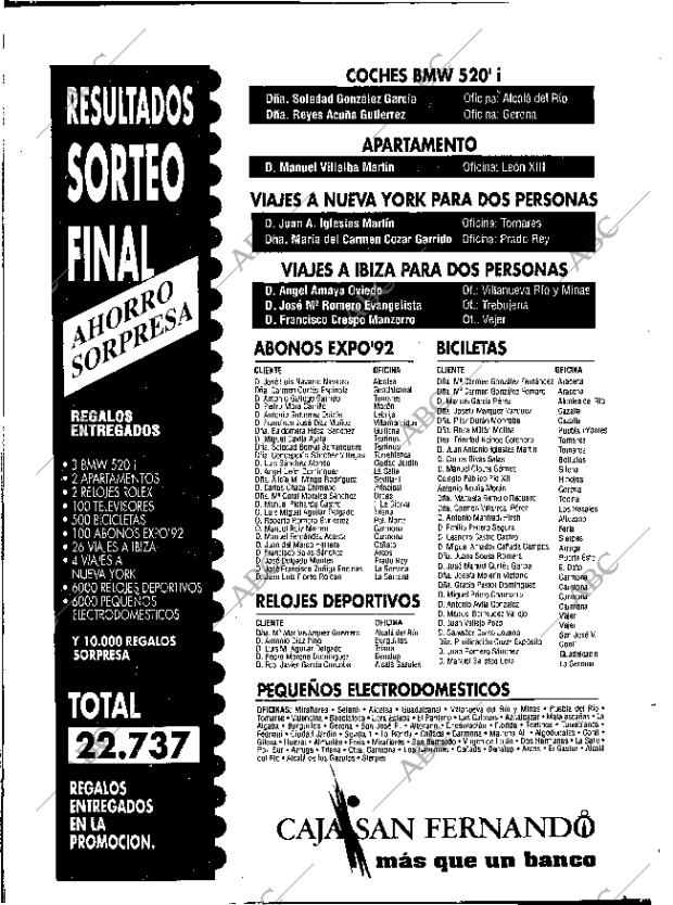 ABC SEVILLA 30-06-1991 página 12