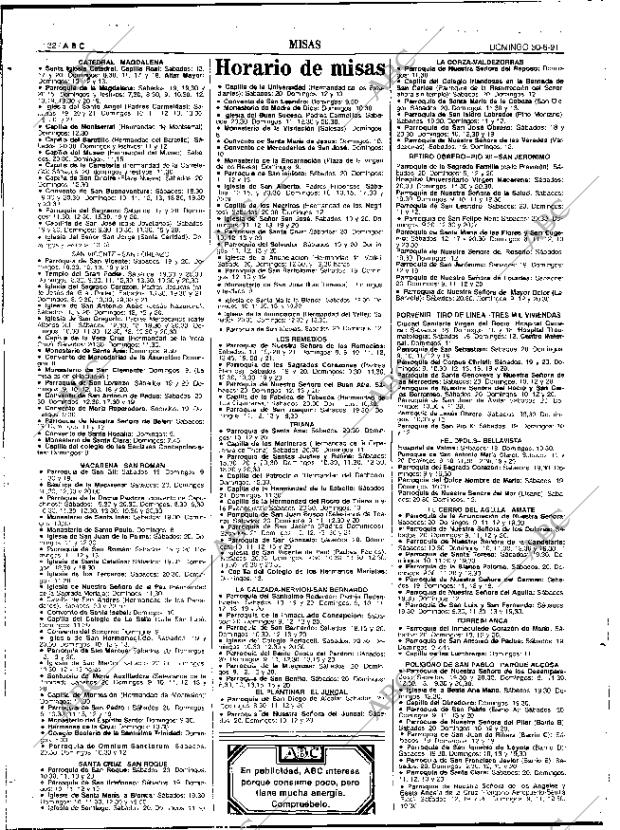 ABC SEVILLA 30-06-1991 página 132