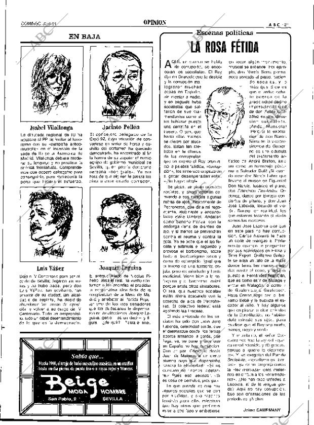 ABC SEVILLA 30-06-1991 página 21