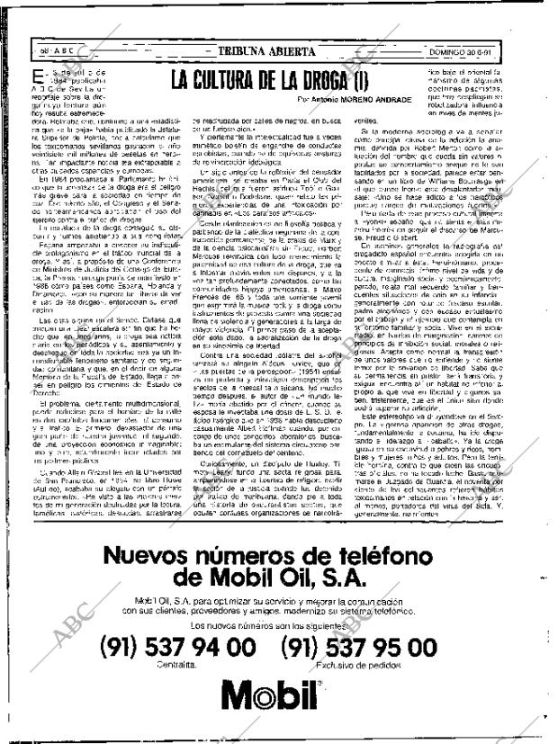 ABC SEVILLA 30-06-1991 página 58