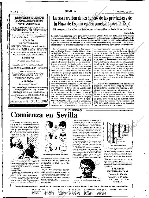 ABC SEVILLA 30-06-1991 página 60