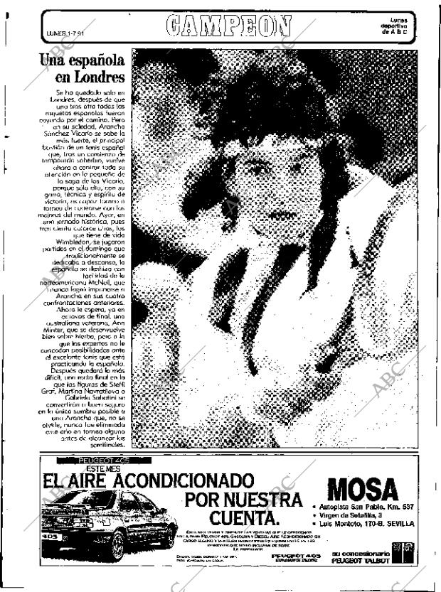 ABC SEVILLA 01-07-1991 página 51