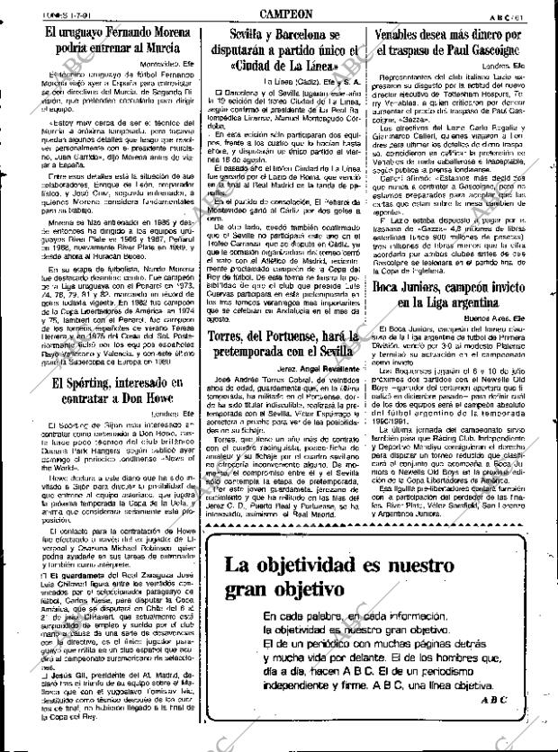 ABC SEVILLA 01-07-1991 página 61