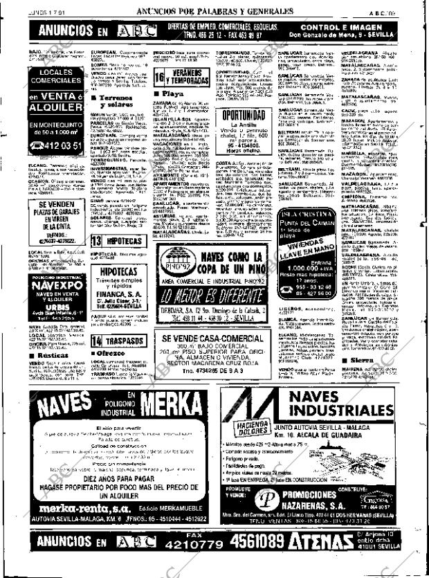 ABC SEVILLA 01-07-1991 página 89