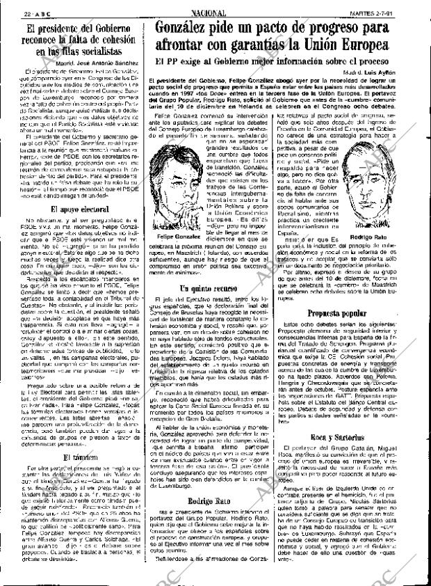 ABC SEVILLA 02-07-1991 página 22
