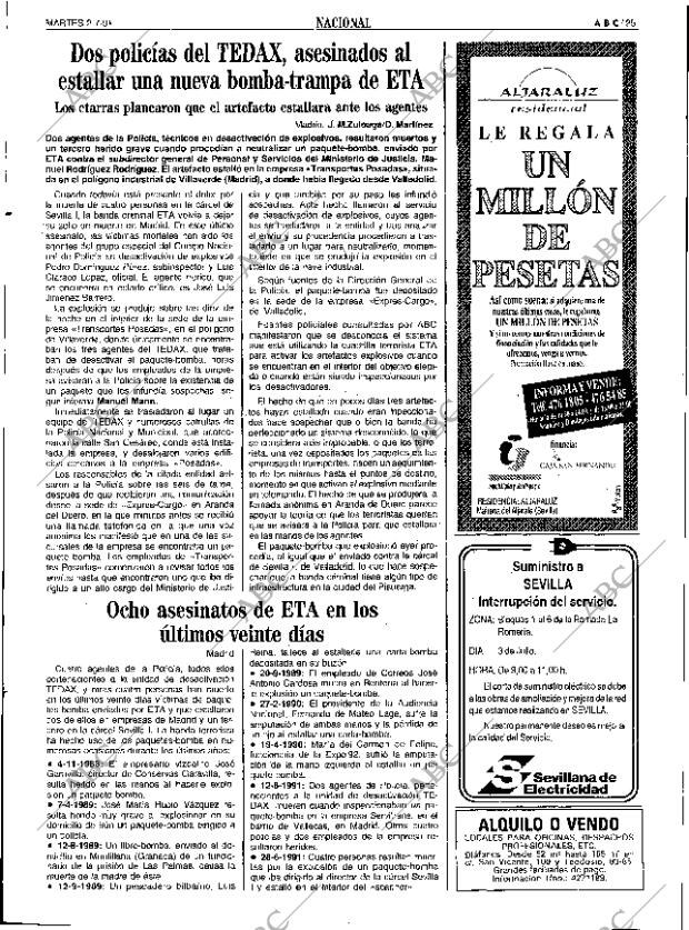 ABC SEVILLA 02-07-1991 página 25