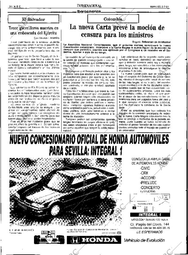 ABC SEVILLA 02-07-1991 página 34