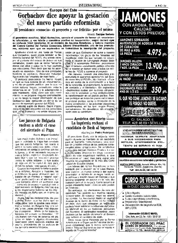 ABC SEVILLA 03-07-1991 página 29